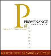 Provenance 2005 Las Amigas Merlot